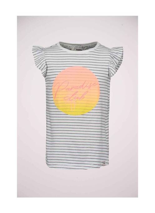 Tricou alb GARCIA fată