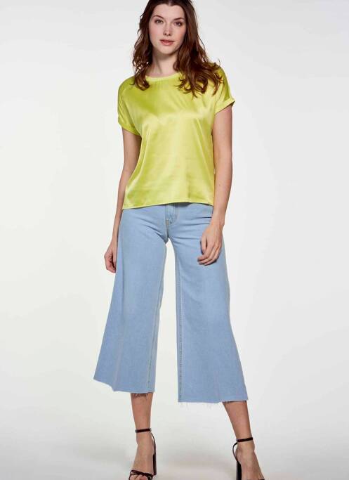 Top galben KOCCA femeie