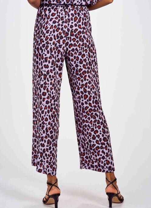 Pantalon larg violet BELLITA femeie