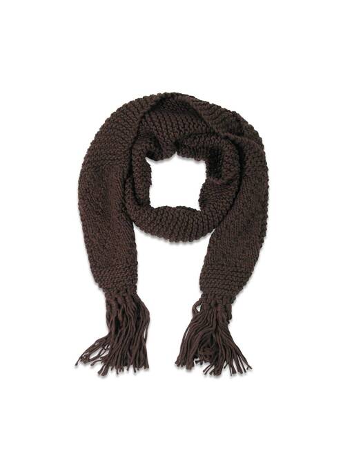 Șal maro PIECES femeie