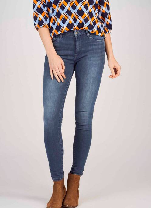 Blugi skinny gri PEPE femeie