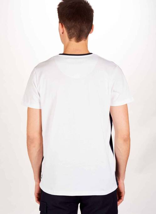 Tricou alb R.EV 1703 BY REMCO EVENPOEL  bărbat