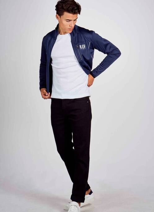 Jachete casual albastru R.EV 1703 BY REMCO EVENPOEL  bărbat