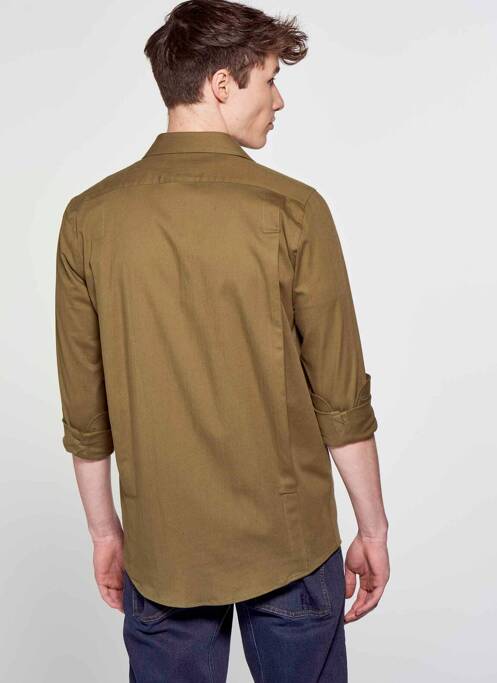 Cămașă cu mâneci lungi verde R.EV 1703 BY REMCO EVENPOEL  bărbat