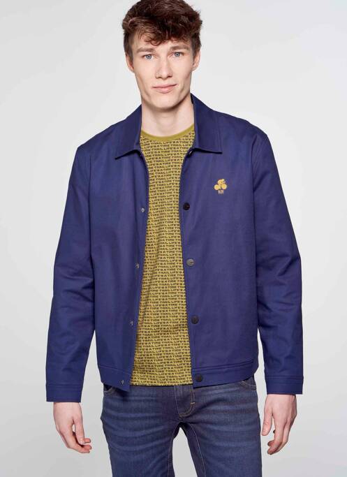 Jachete casual albastru R.EV 1703 BY REMCO EVENPOEL  bărbat