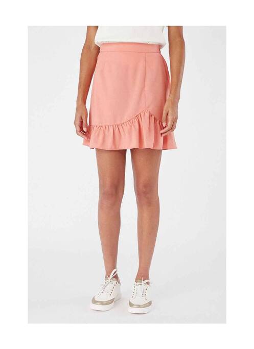 Fustă scurtă roz NAF NAF femeie