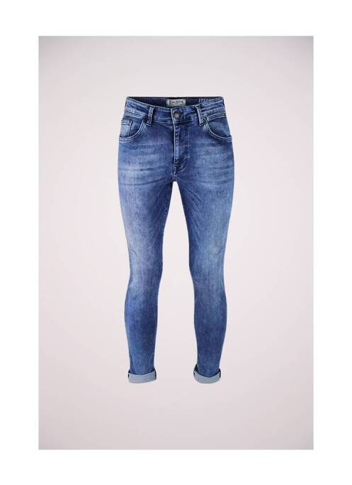 Blugi cu croială slim albastru PETROL INDUSTRIES bărbat