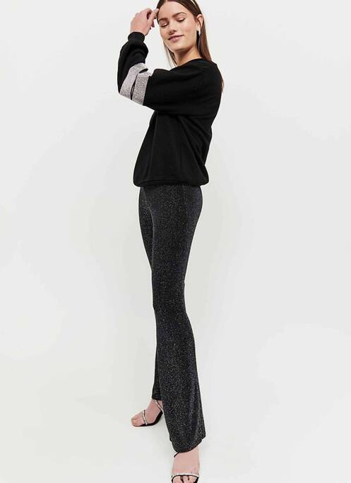 Pantalon evazat negru TALLY WEIJL femeie