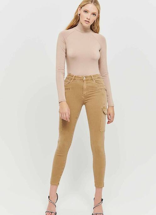 Pantalon cargo bej TALLY WEIJL femeie