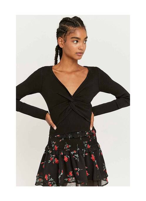 Tricou negru TALLY WEIJL femeie