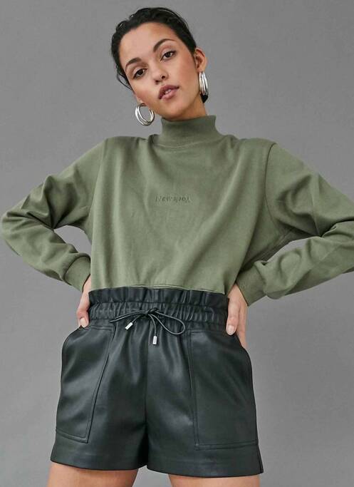 Șort negru TALLY WEIJL femeie