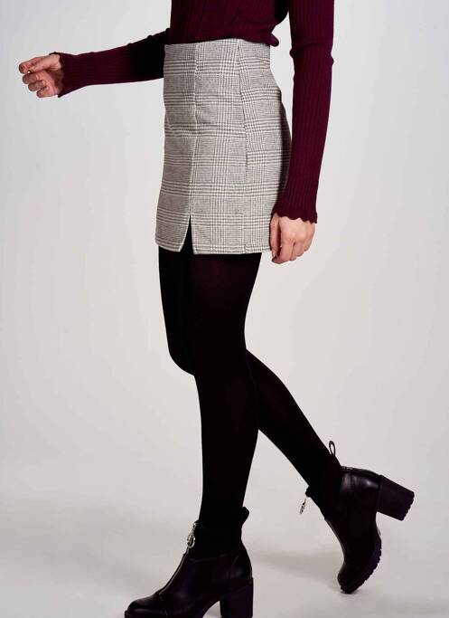 Fustă scurtă gri TALLY WEIJL femeie