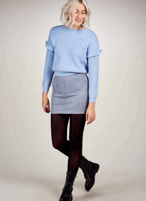 Fustă scurtă albastru TALLY WEIJL femeie