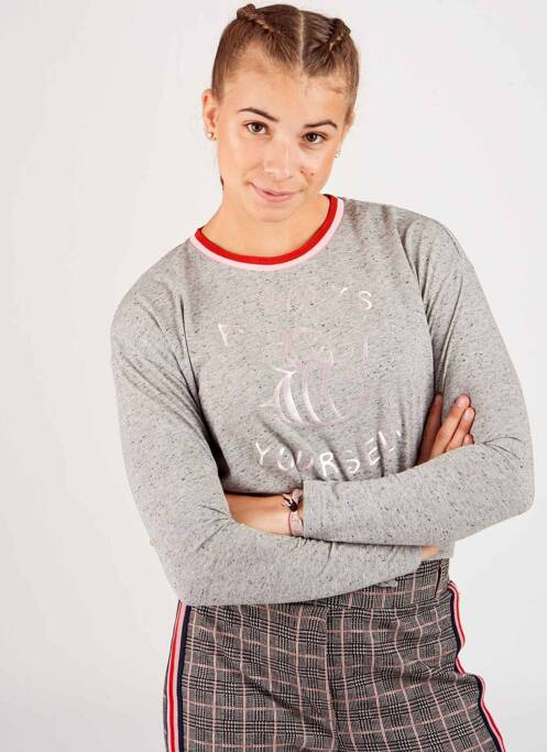 Tricou gri STIEN EDLUND femeie