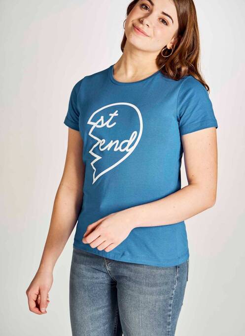 Tricou albastru STIEN EDLUND femeie