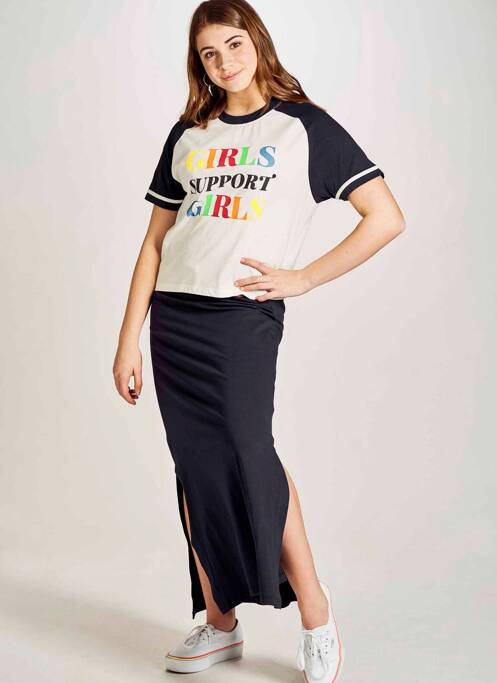 Fustă lungă albastru STIEN EDLUND femeie