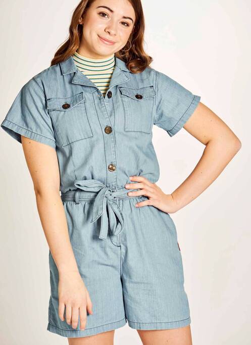 Salopetă scurtă albastru STIEN EDLUND femeie