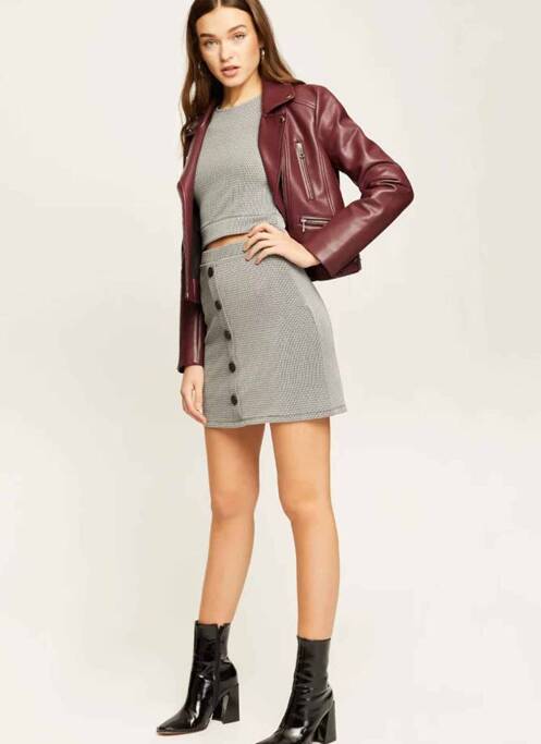 Top scurt maro TALLY WEIJL femeie