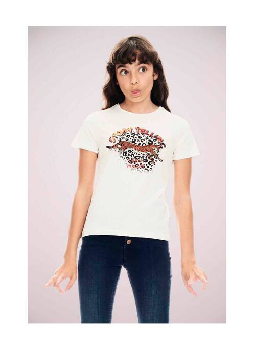 Tricou alb GARCIA fată