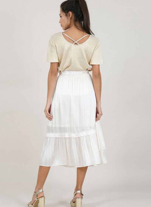 Fustă lungă bej MOLLY BRACKEN femeie