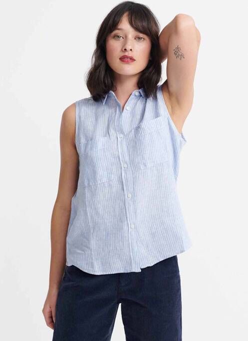 Cămașă albastru SUPERDRY femeie