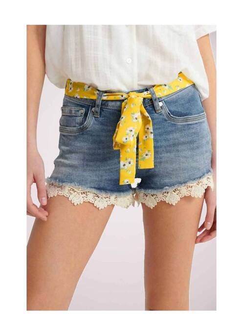 Șort albastru SUPERDRY femeie