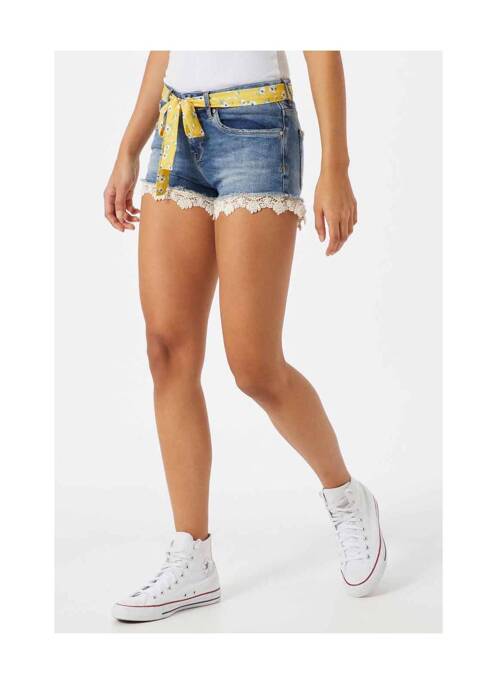 Șort albastru SUPERDRY femeie