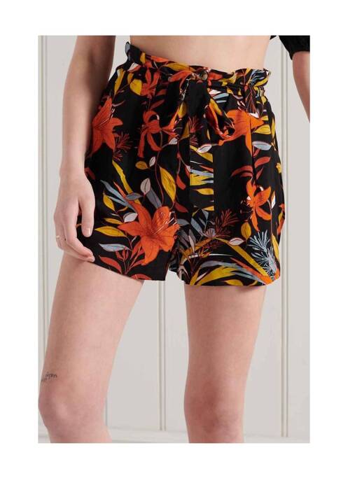 Șort negru SUPERDRY femeie