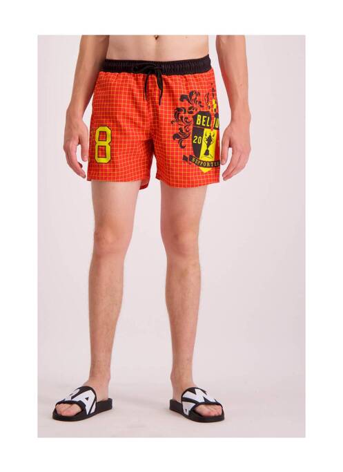 Șort de baie roșu ZEB STYLE LAB  bărbat