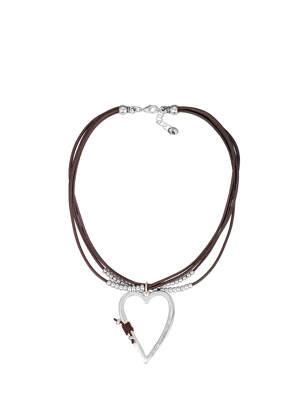 Colier gri N°3 femeie