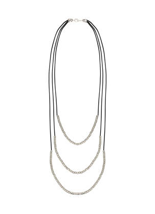 Colier gri N°3 femeie