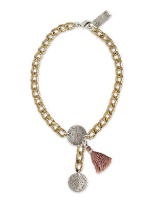 Colier auriu N°3 femeie