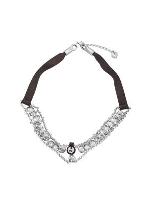 Colier auriu N°3 femeie