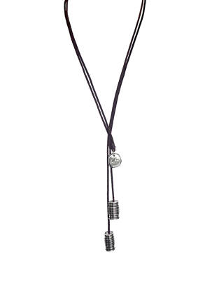 Colier gri N°3 femeie