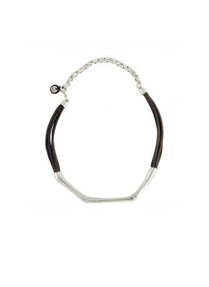 Colier gri N°3 femeie