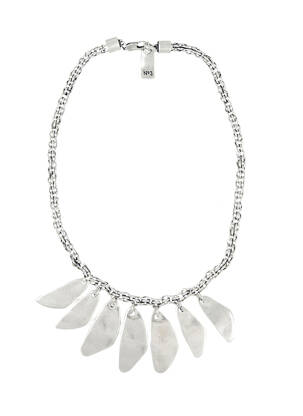 Colier gri N°3 femeie