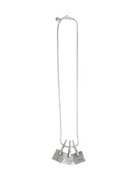 Colier gri N°3 femeie