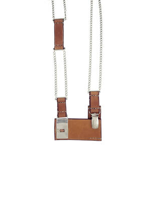 Colier gri N°3 femeie