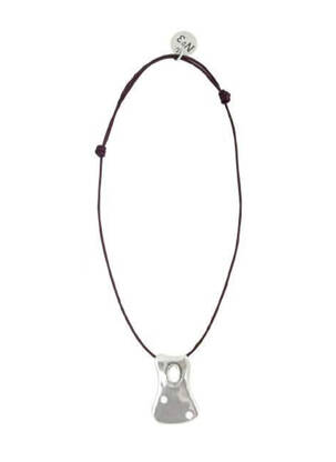 Colier gri N°3 femeie