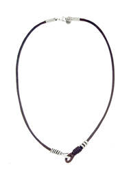 Colier gri N°3 femeie