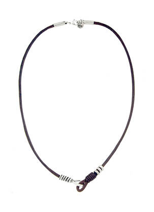 Colier gri N°3 femeie