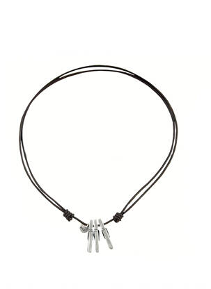 Colier gri N°3 femeie