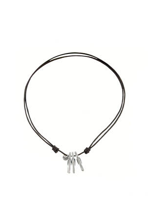 Colier gri N°3 femeie