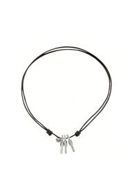Colier gri N°3 femeie