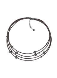 Colier negru N°3 femeie