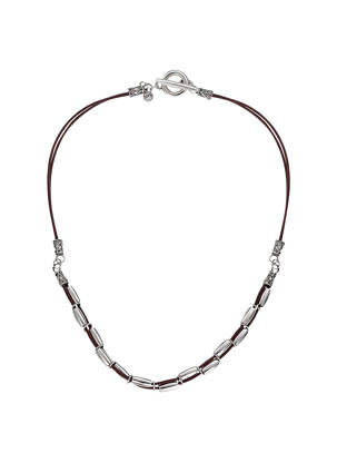 Colier gri N°3 femeie