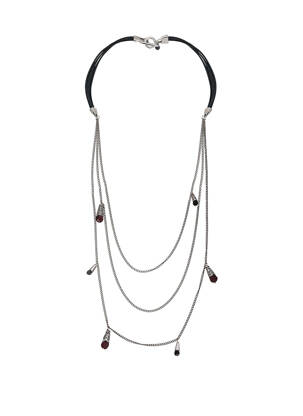 Colier gri N°3 femeie