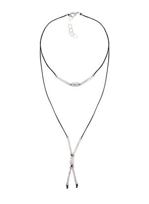 Colier gri N°3 femeie