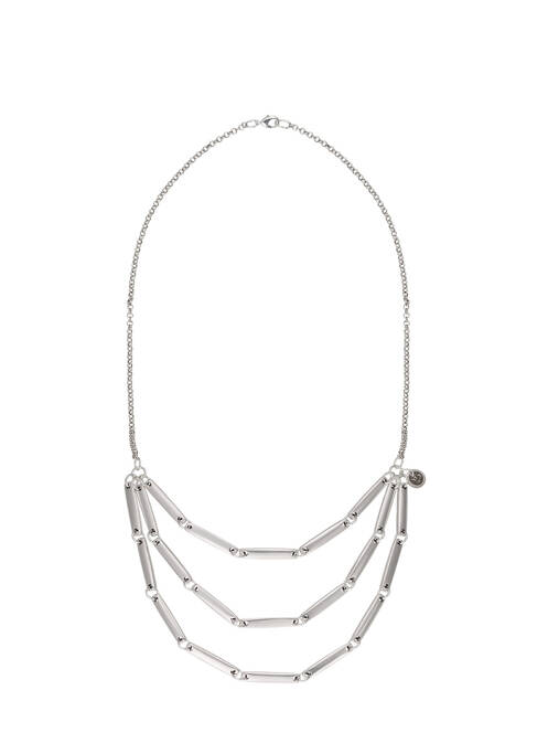 Colier gri N°3 femeie