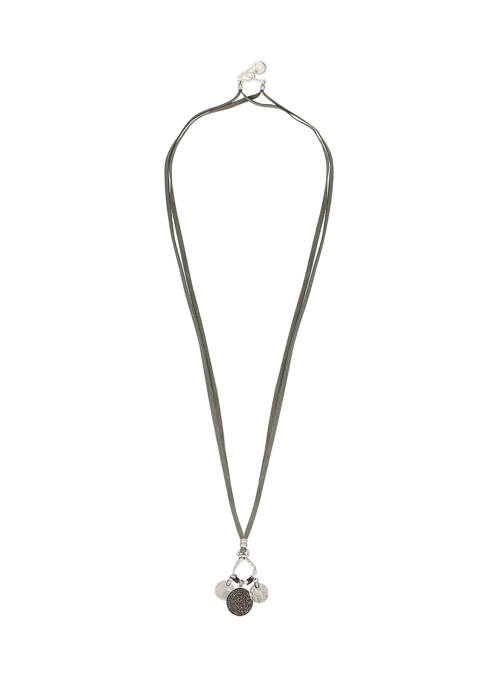 Colier gri N°3 femeie